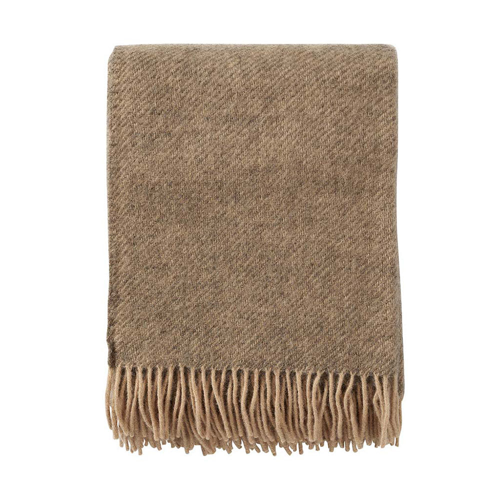 Klippan Wolldecke Gotland beige