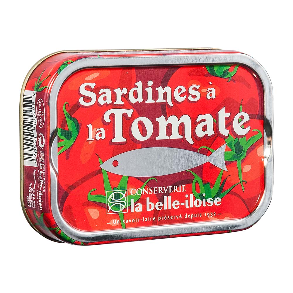 La belle iloise Sardinen in Tomatensauce