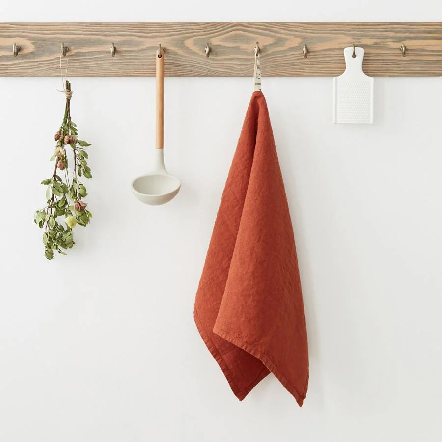 Linen Tales Leinen Geschirrtuch Baked Clay