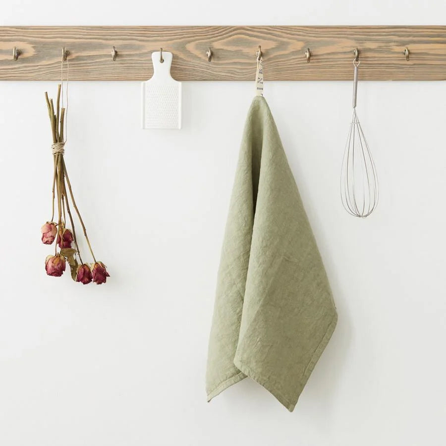 Linen Tales Leinen Geschirrtuch Sage