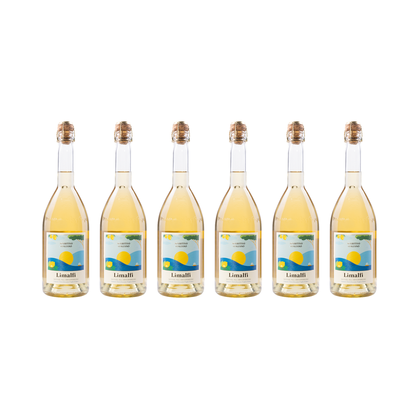 Manufaktur Jörg Geiger Limalfi – Aperitivo Italiano – alkoholfrei – 6er Set