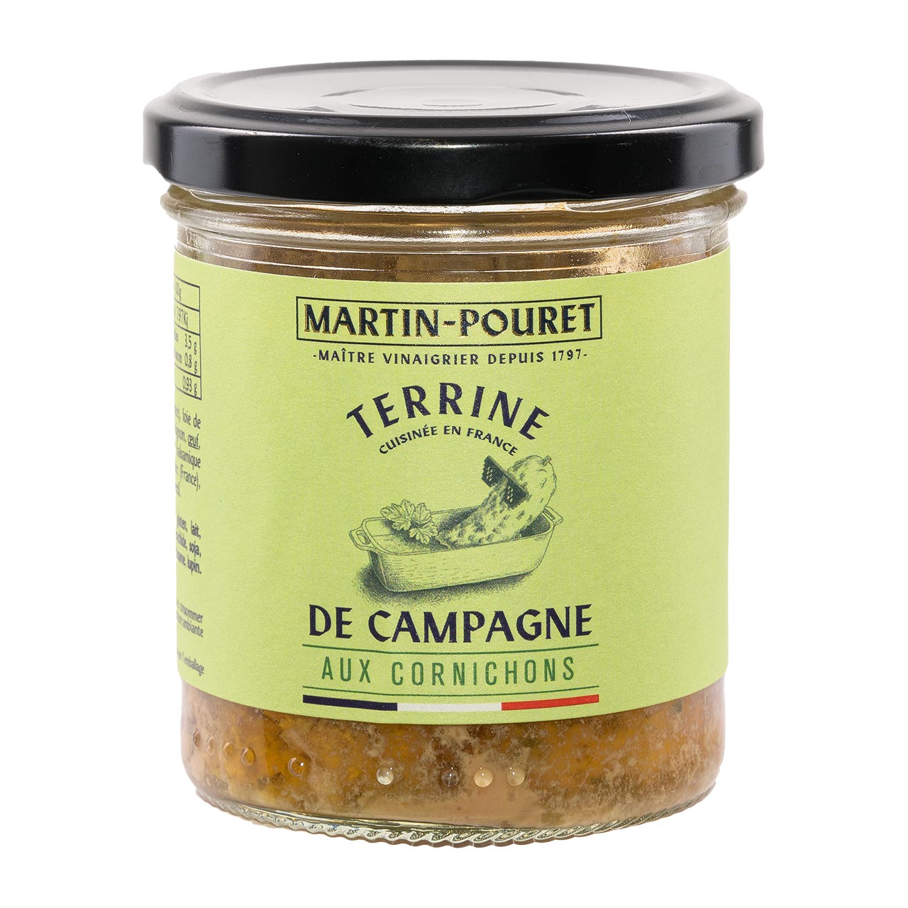 Martin-Pouret Landterrine mit Gürkchen