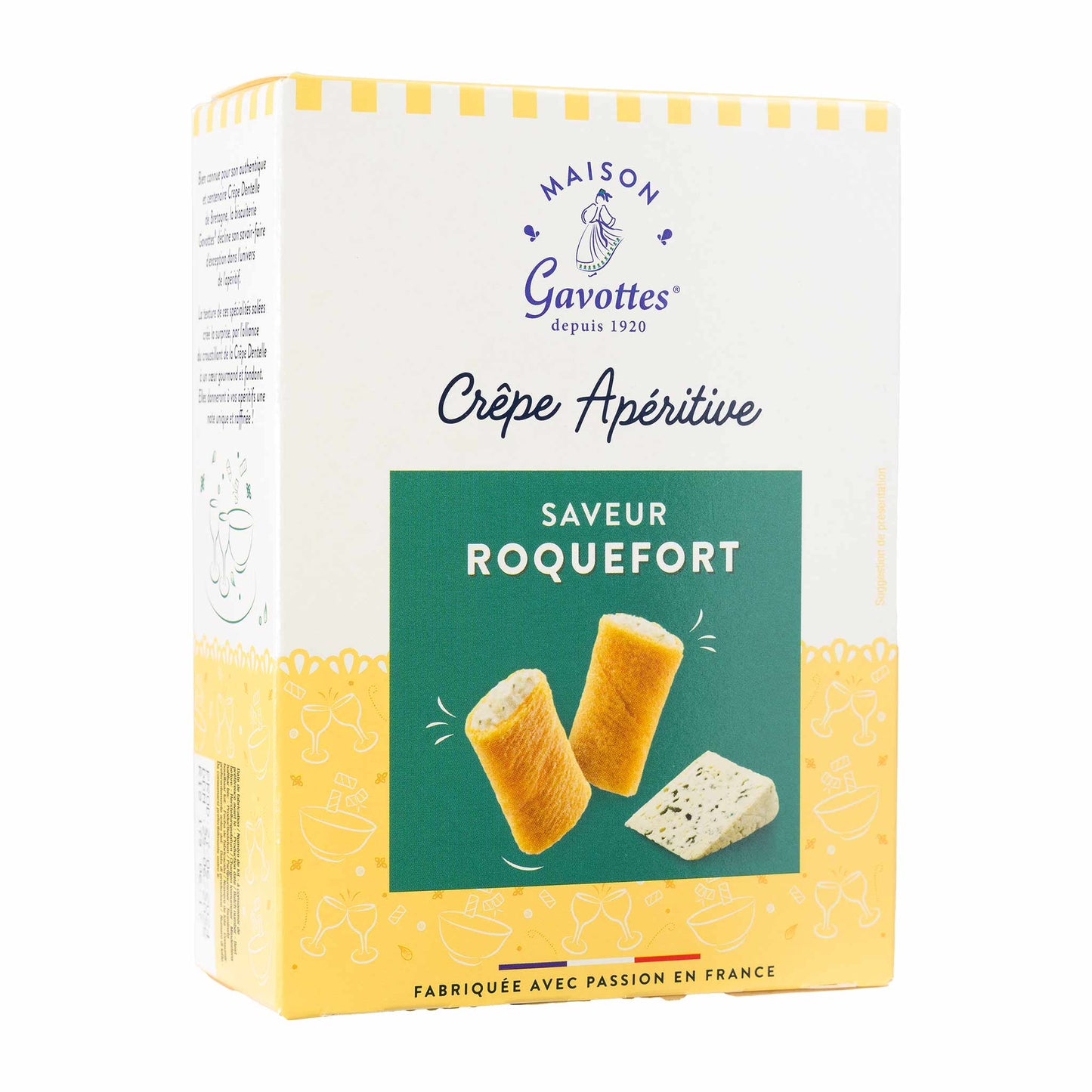 Gavottes Crêperolles Roquefort 110g