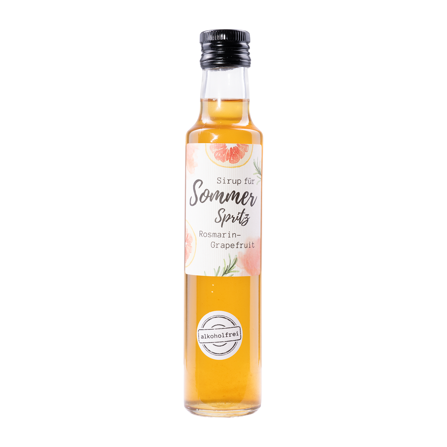 Sommer Spritz Sirup Rosmarin-Grapefruit