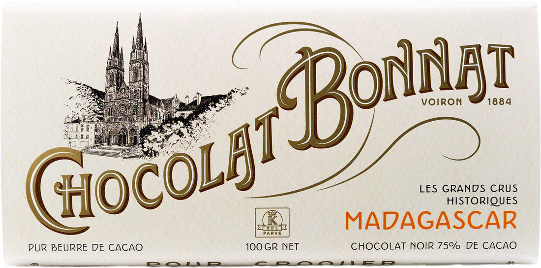 Tafel Madagascar 75 % von Chocolat Bonnat