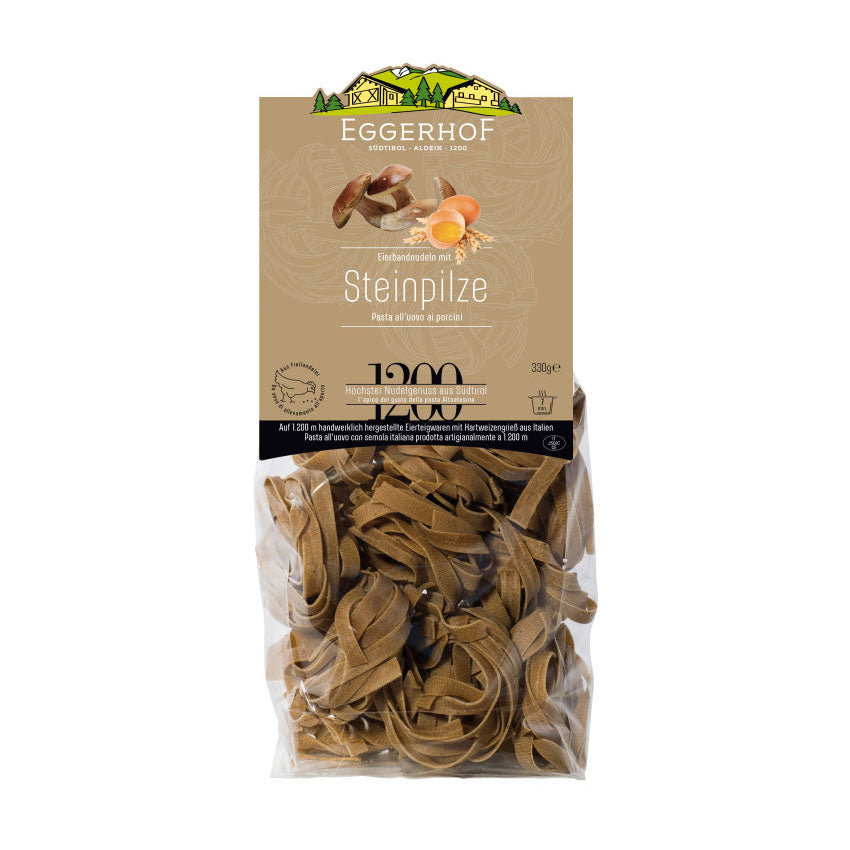 Steinpilznudeln vom Eggerhof Südtirol