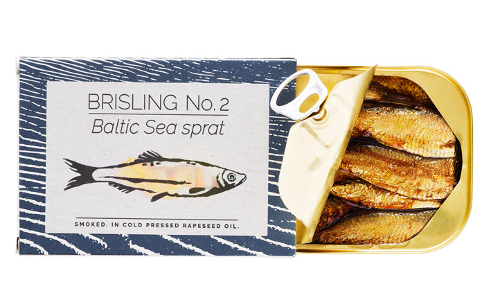 Brisling No. 2 geräucherte Sprotten von Fangst