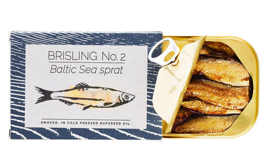Brisling No. 2 geräucherte Sprotten von Fangst