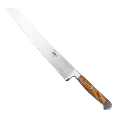 Alpha large bread knife – Olive – 32cm