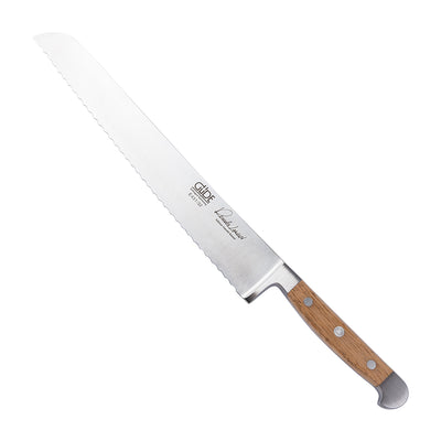 Alpha large bread knife - Quarter-sawn oak - 32cm