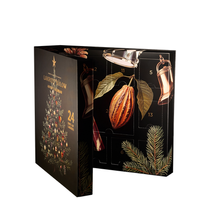 Lakrids by Bülow Adventskalender 2026 halb geöffnet
