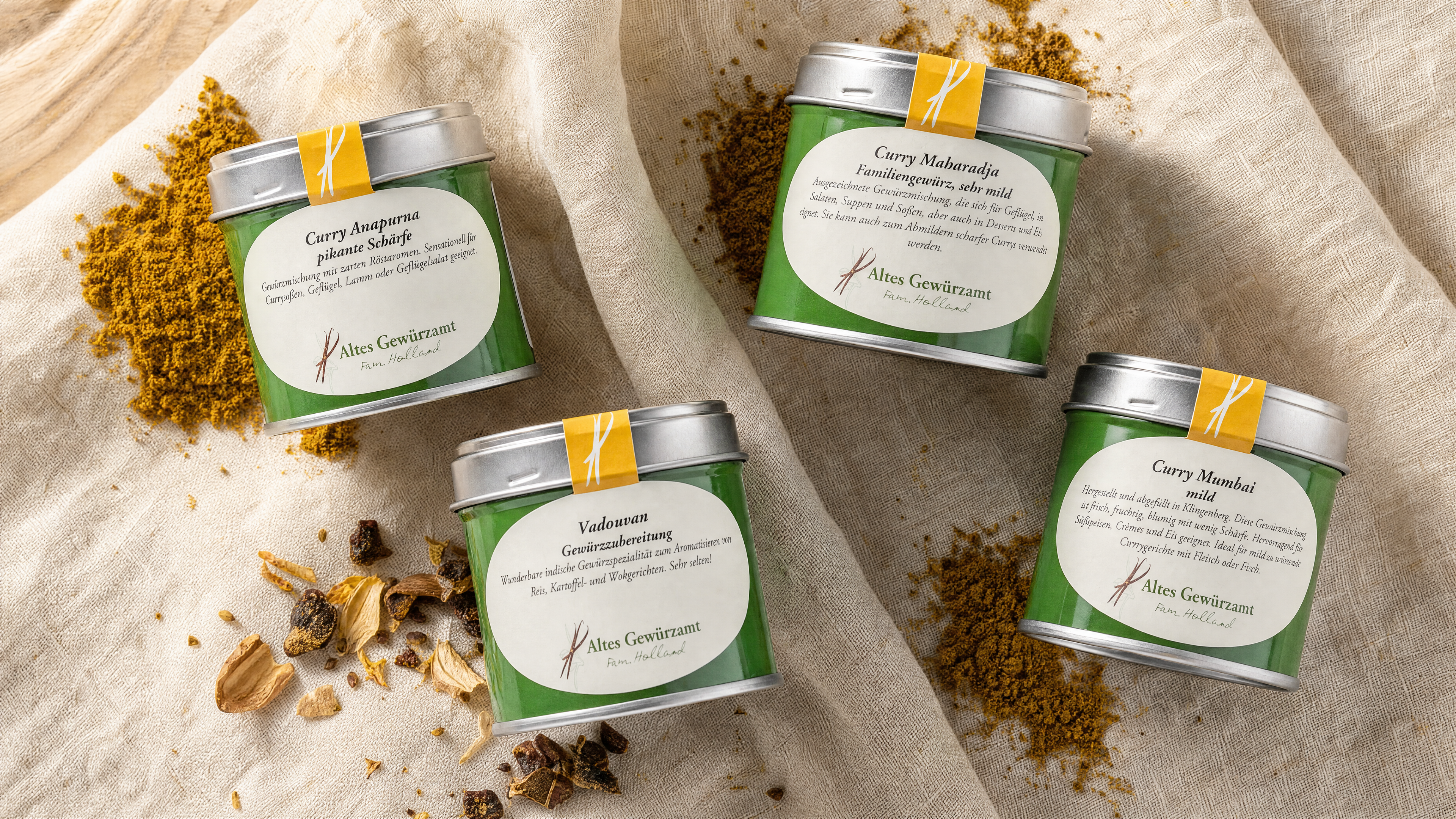 Altes Gewürzamt Curry & Masala von Ingo Holland | nur Gutes