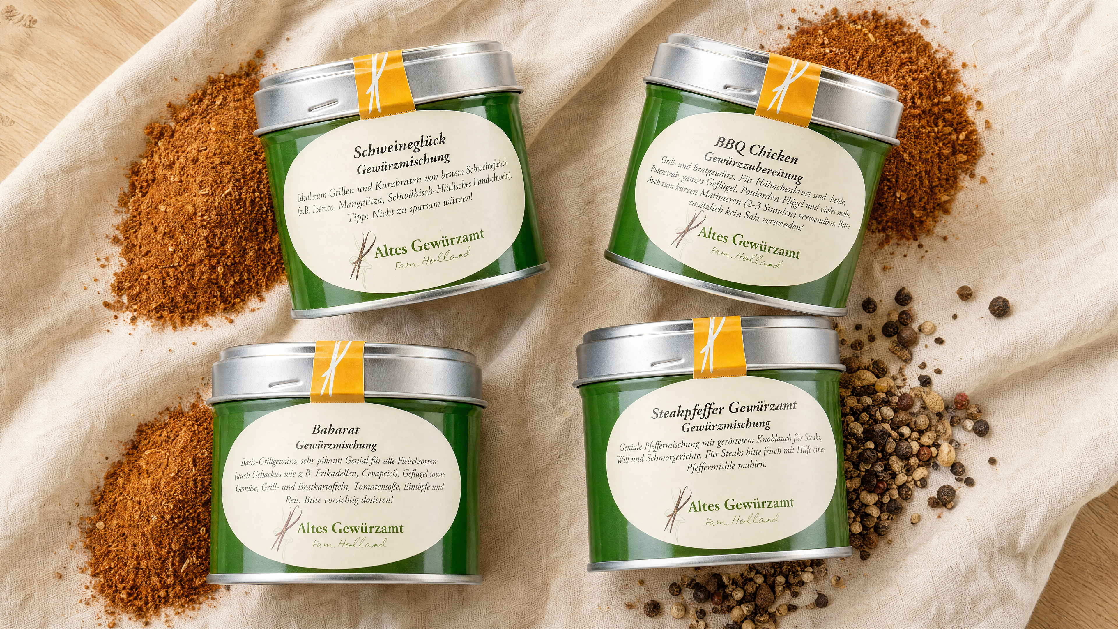 Altes Gewürzamt Grillgewürze & BBQ Rubs kaufen | nur Gutes