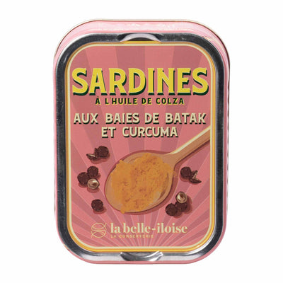 Sardinen mit Batak Pfeffer & Kurkuma