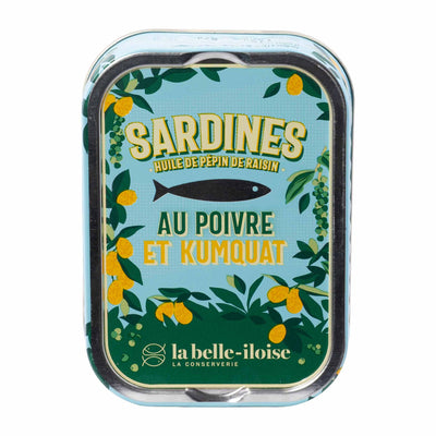 Sardinen mit Kumquat & grünem Pfeffer