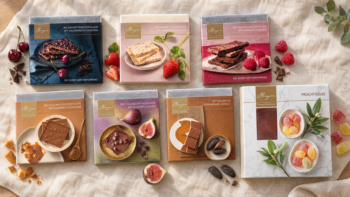 Berger Schokolade: handgemachte Pralinen der Bio-Confiserie in Lofer