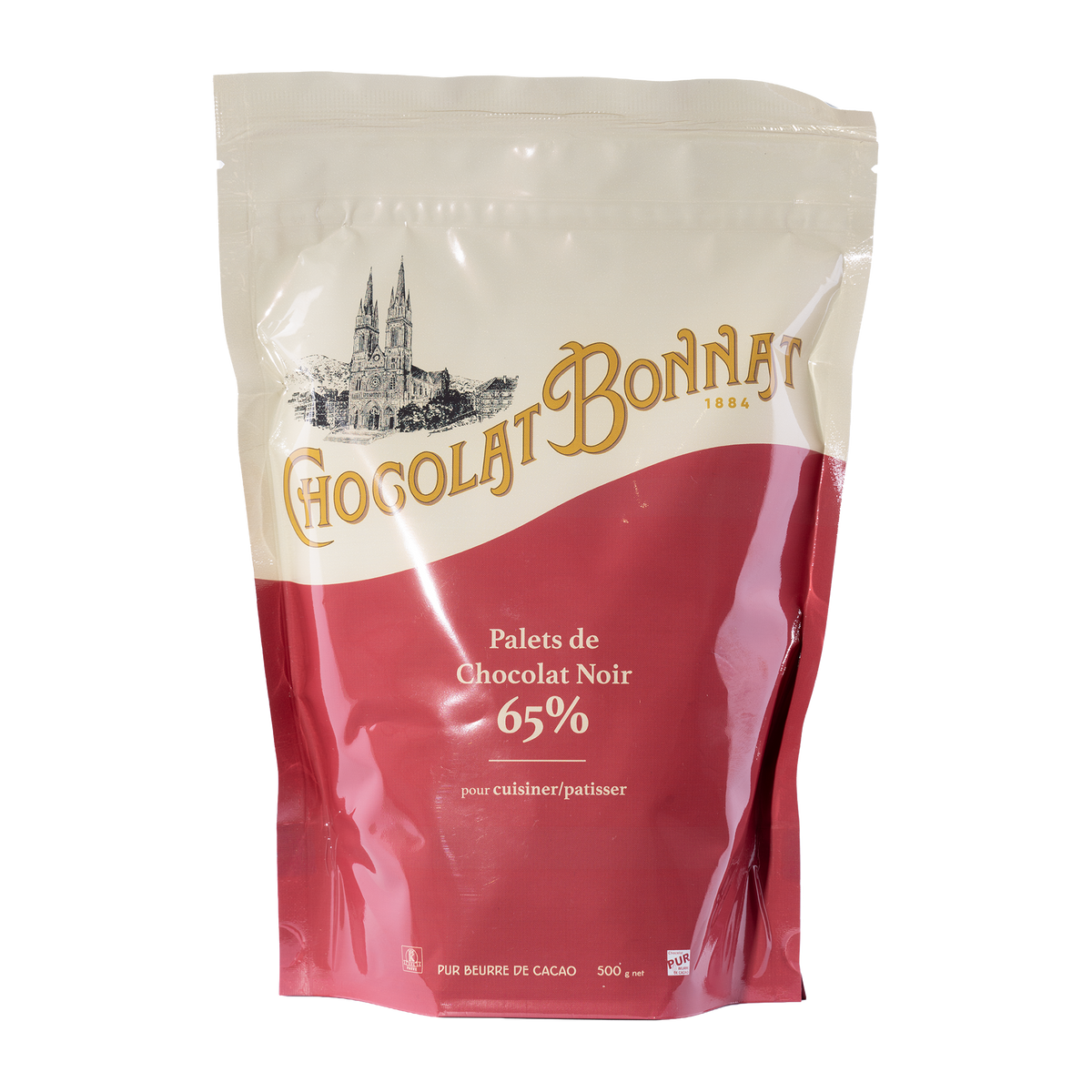 Bonnat Schokolade Kuvertüre 65% 
