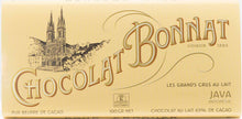 Bonnat Schokolade  Java Lait 65%  Milchschokolade