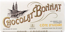 Bonnat Schokolade  Cote d Ivoire 75%  ohne Nuss Spuren