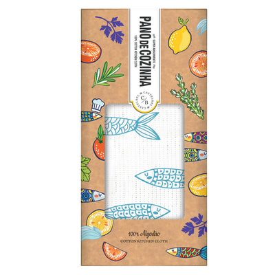 Sardine Küchenhandtuch