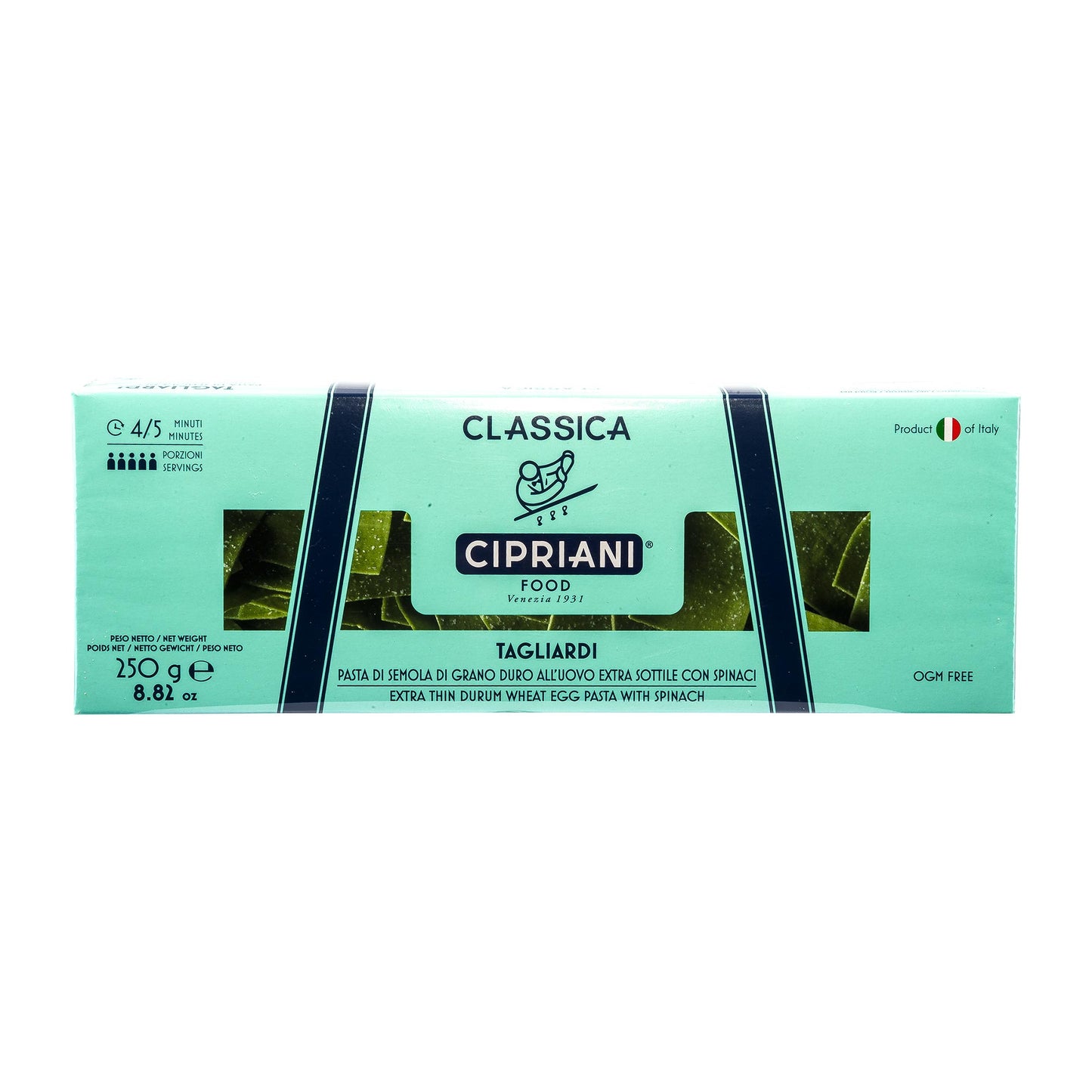 Cipriani Pasta  Tagliardi mit Spinat