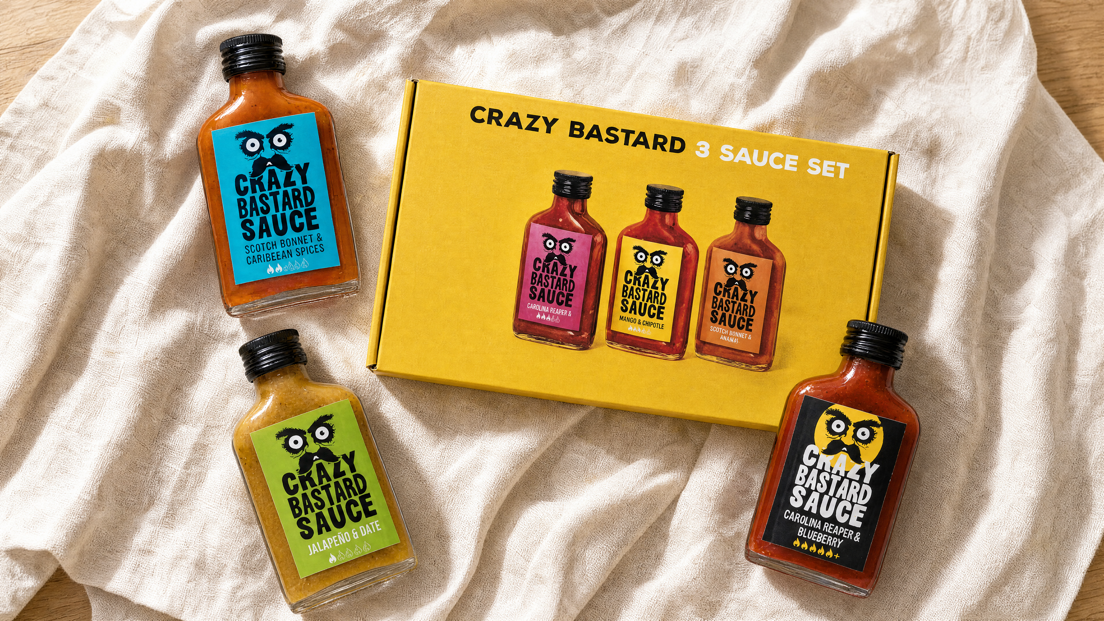 Crazy Bastard Sauce: scharfe Soßen aus Berlin