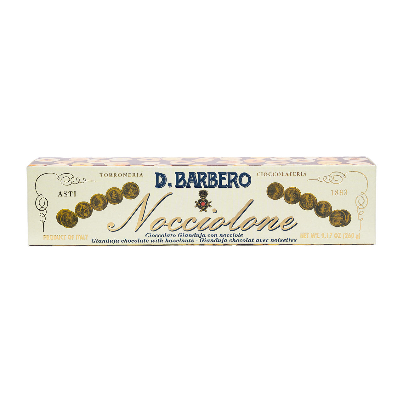 D.Barbero  Nocciolone  Gianduja Schokolade  260g