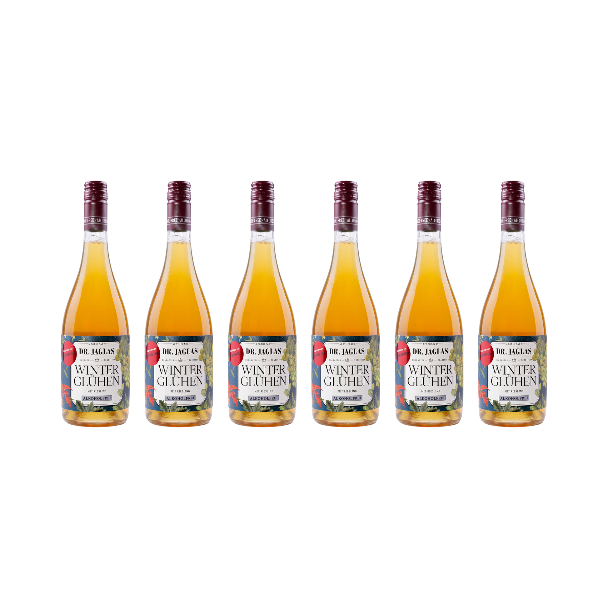 Winter-Glühen weiß – alkoholfrei — 6× 750 ml