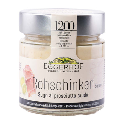 Sahnesauce mit Rohschinken