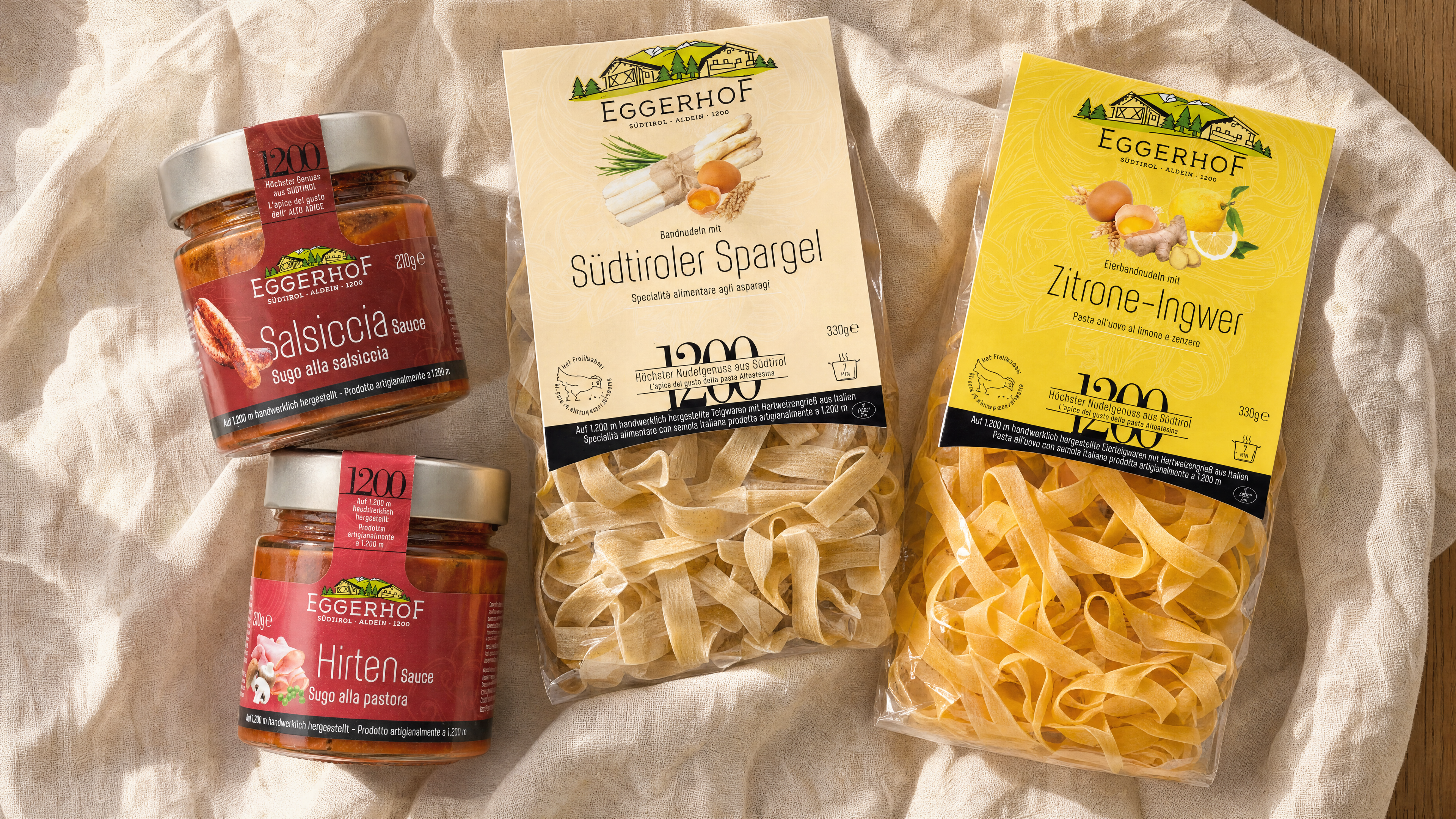 Eggerhof Südtirol – Nudeln und Sugo aus Aldein