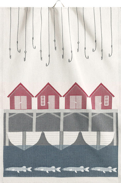 Fiskeläge Geschirrtuch – 35x50cm