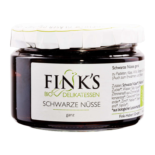 Finks Delikatessen Schwarze Nüsse
