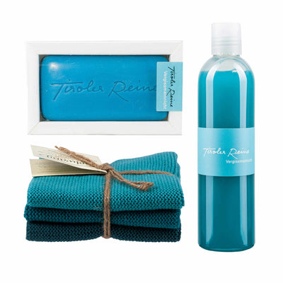 Wellness Geschenkset – blaue Wellen