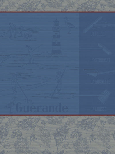 Geschirrtuch – Marais Salants – blau