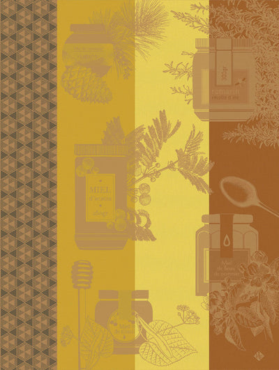 Tea towel – Miel en Pot – yellow