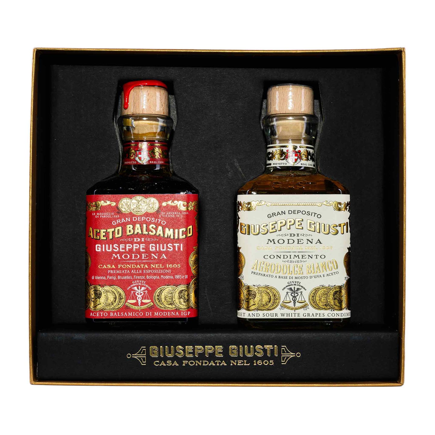 Giuseppe Giusti  Duetto Essig Geschenkset  2x250ml