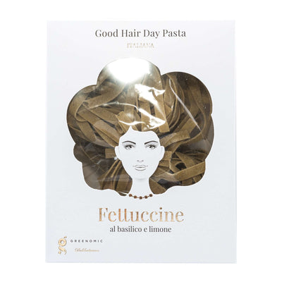 Fettuccine with basil