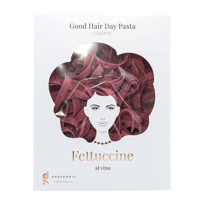 Fettuccine with wine