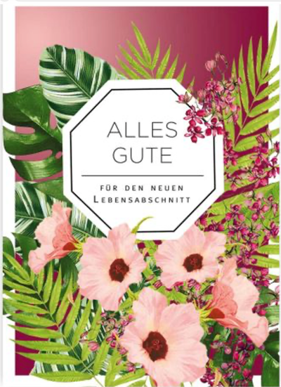 Grußkarte zur Verabschiedung Alles Gute