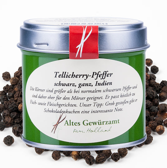 Ingo Holland  schwarzer Tellicherry Pfeffer  90g