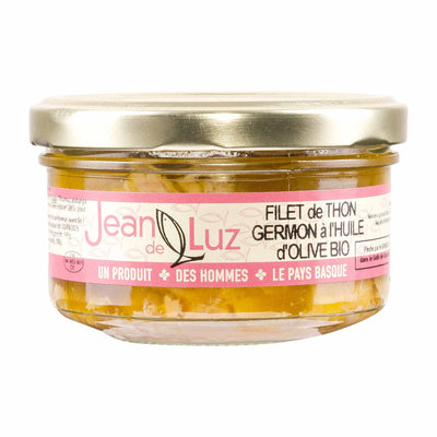 Tuna fillet in olive oil