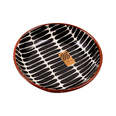 Keramikschale mittel – dash black