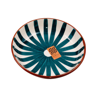 Keramikschale mittel – ray teal