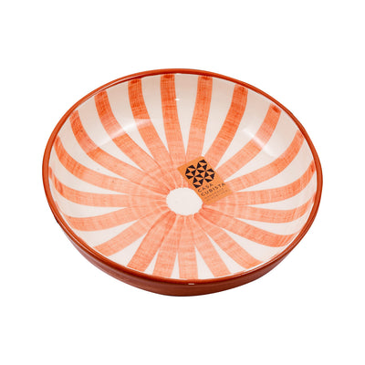 Keramikschale mittel – ray terracotta