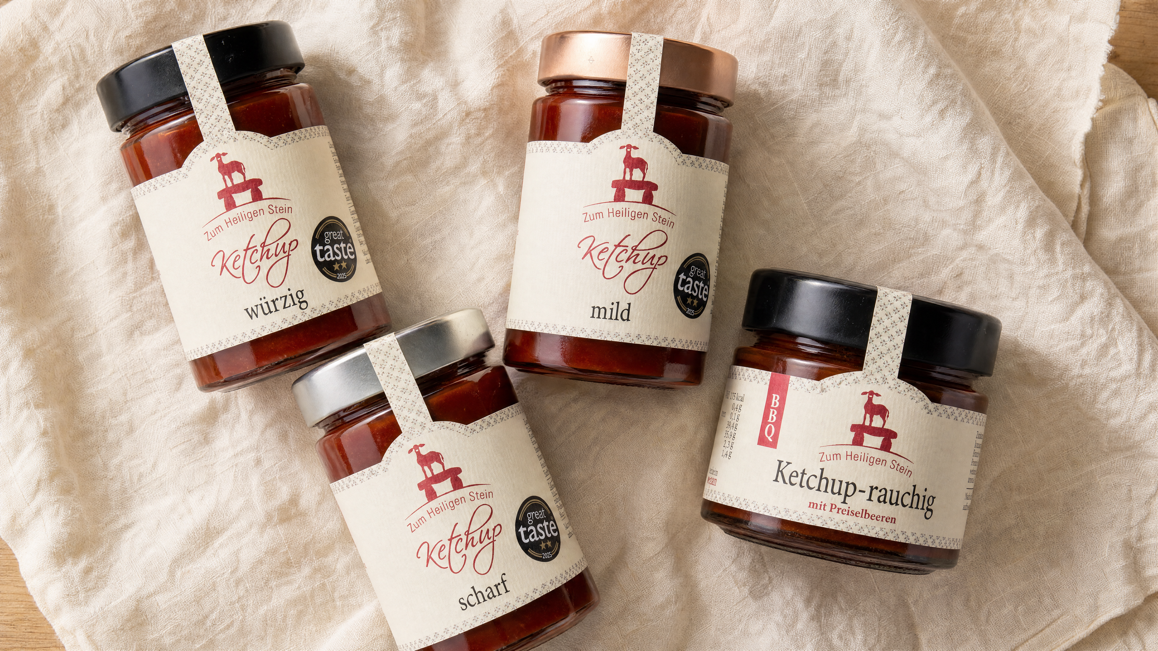 Ketchup zum heiligen Stein