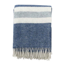 Klippan  Wolldecke Gotland Stripe  petrol