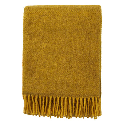 Wolldecke Gotland – yellow