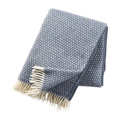 Wolldecke Knut – smokey blue