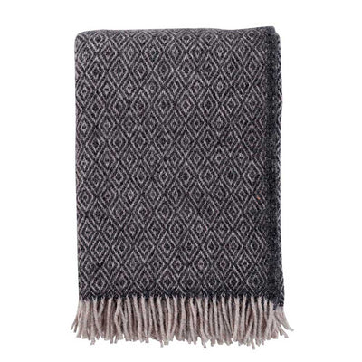 Wolldecke Stella – coke grey