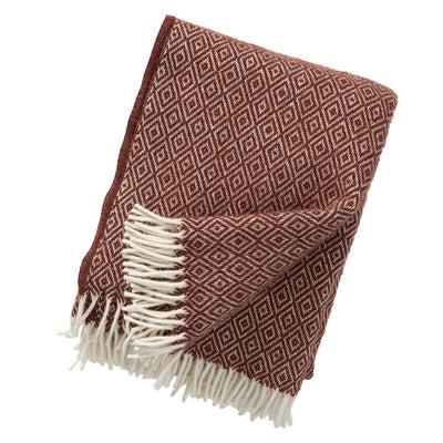 Wolldecke Stella – rust